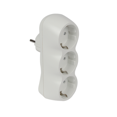 Adapter tripple white