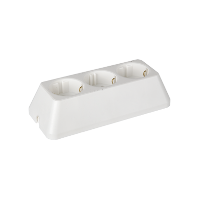 Multisocket triple M white