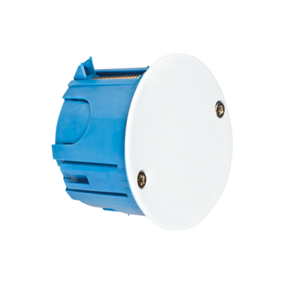 Distribution box for plasterboard diameter 65mm