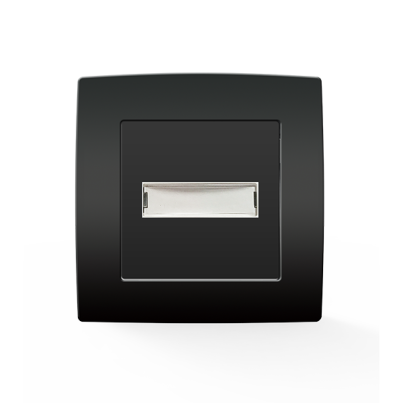 CITY doorbell switch with light anthracite