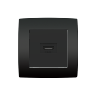 CITY HDMI socket anthracite