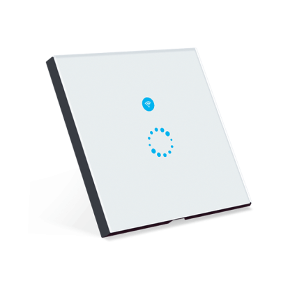 Wi-Fi touch 1gang 1 way switch white 400W