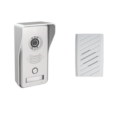 Wi-Fi smart video door phone with two door chimes