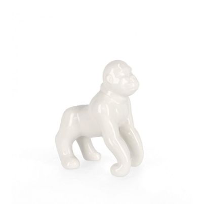 MOWGLI WHITE GORILLA DECORATION H14