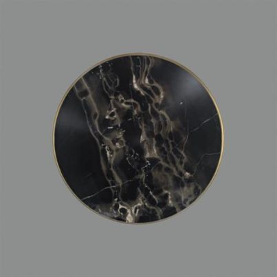 ACB Chamaleon Wall lamp Disk Stone 16/3975 Black