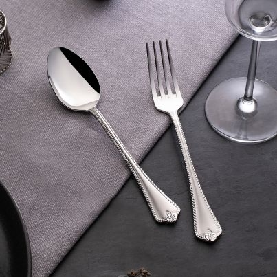 Cutlery FULYA 30pcs. Set, Sandblast