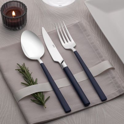 Cutlery DALYAN PEARL 18pcs. Set Sandblast/Grey