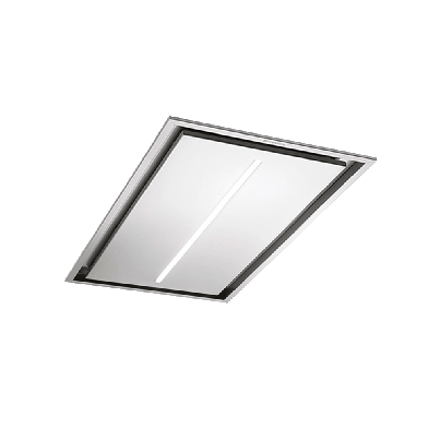 Ceiling Cooker Hood BARAZZA Ambient, 90x50 cm, Black, Stainless Steel