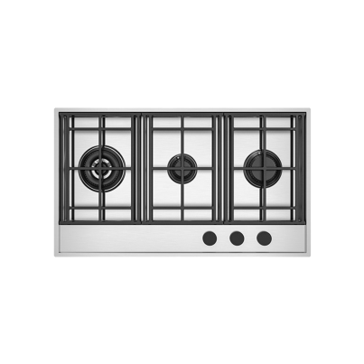 Gas Built-in Hob BARAZZA Lab Evolution, 2+1 zones, 90 cm, Stainless Steel