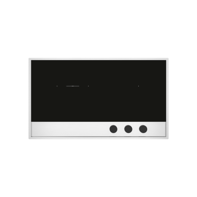 Induction Built-in Hob BARAZZA Lab Evolution, 3 zones, 90 cm, Black/Stainless steel