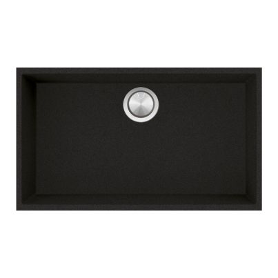 Granite undermount bowl SOUL 72.5x40 black