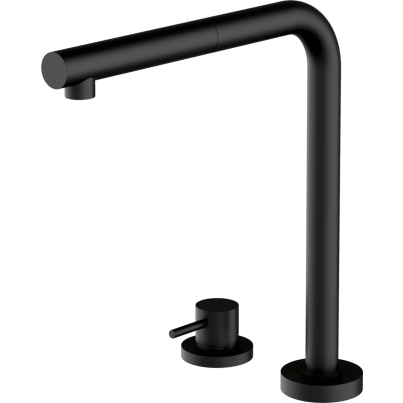 Telescopic Kitchen mixer Barazza , black