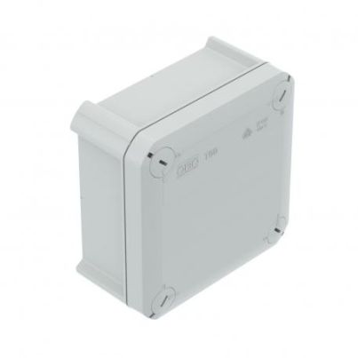 JUNCTION BOX T60 OE 114x114x57 IP66 WITHOUT CABLE ENTRIES