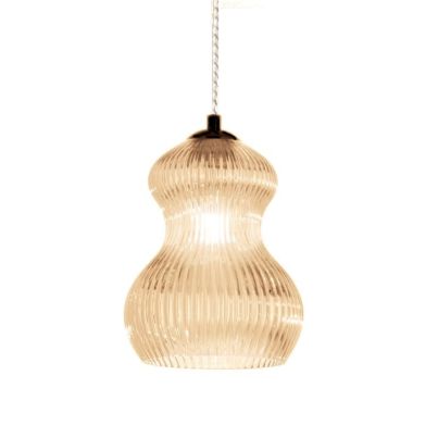 Pendant ONDALUCE MADAGASCAR 2-AM, 1xE14, D165mm, Amber