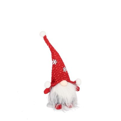 Bizzotto Christmas gnome ALICIA 33cm red