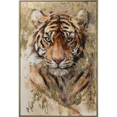 Acrylic painting Young Tiger 62,5x92,5cm