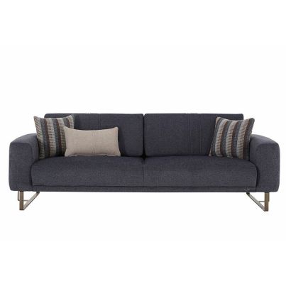 Three-seater sofa MIRANTE 239x96x80cm Beatto navy blue