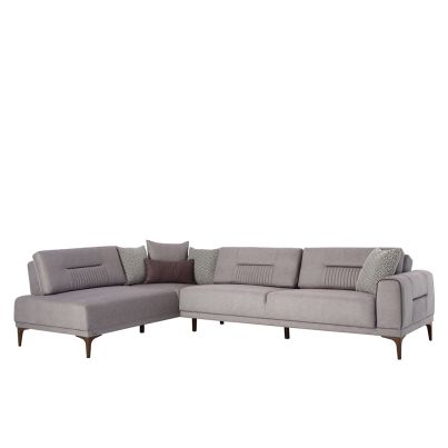 Corner sofa with right armrest SEUL 314x100x85cm Palma grey