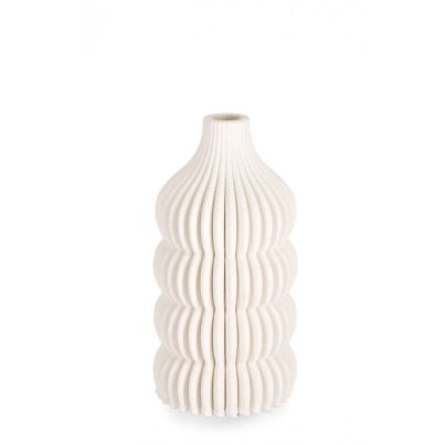ILSA BEIGE VASE H20
