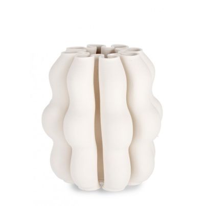 ROWAN BEIGE VASE H25