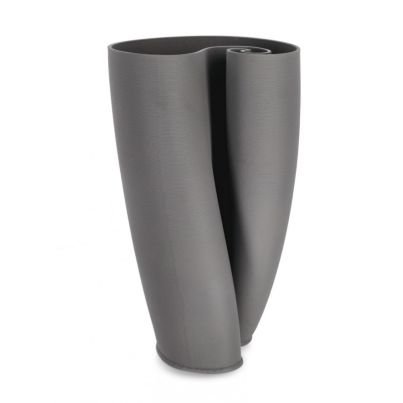 MAELI GREY VASE H33,5