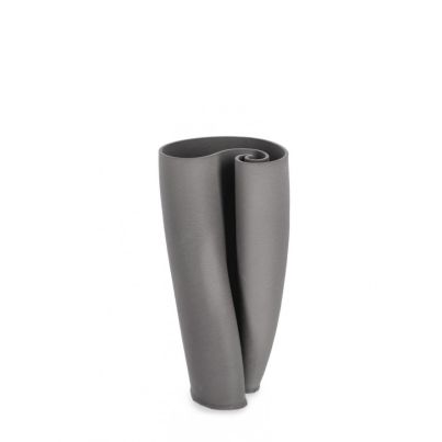 MAELI GREY VASE H26,5