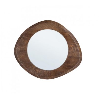 ERIN BROWN MIRROR WITH FRAME 50X44