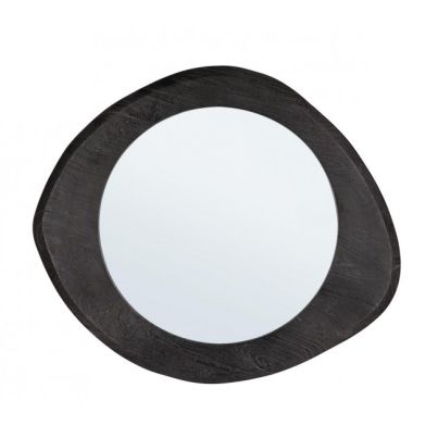 ERIN BLACK MIRROR WITH FRAME 70X60