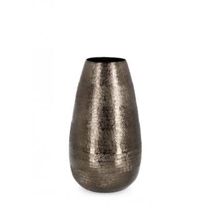 CLAMP CURVED BLACK VASE HOLDER H31,5