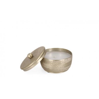 CLAMP GOLD CANDLE W-LID D11