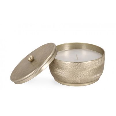 CLAMP GOLD CANDLE W-LID D16