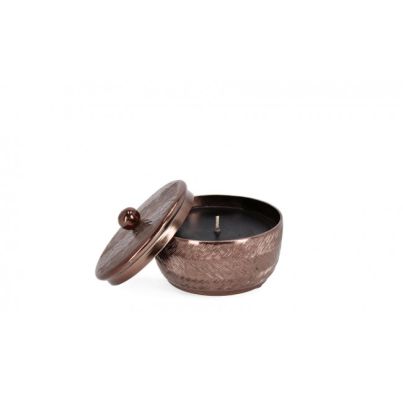 CLAMP BRONZE CANDLE D14 W-LID