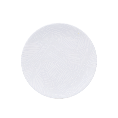 Dinner plate SATURNIA Breath, 26 cm, white