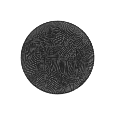 Dinner plate SATURNIA Breath, 26 cm, black