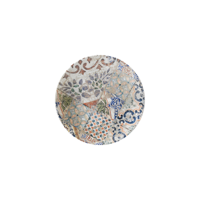 Dessert plate SATURNIA Alcazar, 21 cm, multicolor