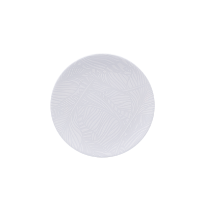 Dessert plate SATURNIA Breath, 21 cm, white