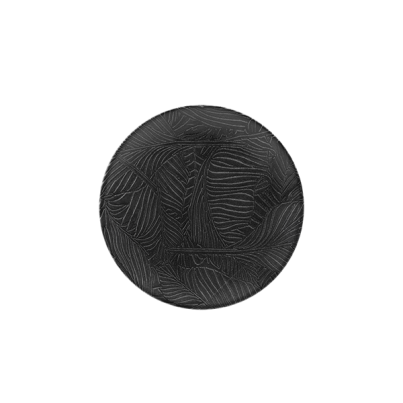 Dessert plate SATURNIA Breath, 21 cm, black