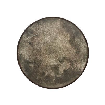 Serving plate SATURNIA Brown Sketch, 31 cm, brown