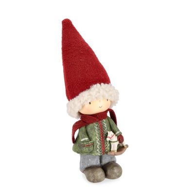 Bizzotto Decoration Christmas Boy figurine CLIFFORD 25cm