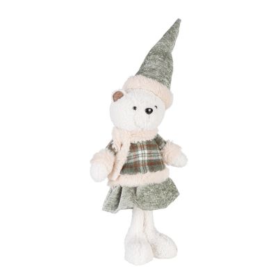 Bizzotto Christmas bear with skirt HAYLEY 42cm