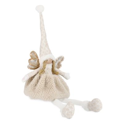Bizzotto Christmas angel with LED CAMILLE 60cm