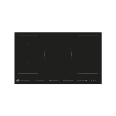 Induction built-in hob BERTAZZONI Modern, 5 zones, 90 cm, Black