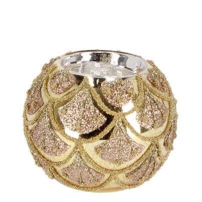 Bizzotto Christmas candle holder WINSLOWS gold