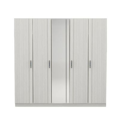 Five doors wardrobe LIONEL 229/61/220cm