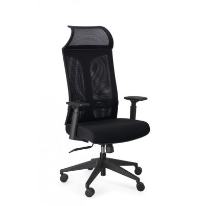 KILLIAN BLACK OFFICE CHAIR W-ARMRESTS