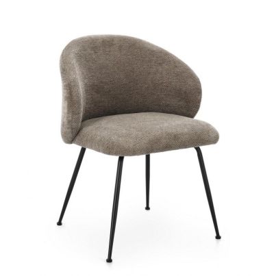 GEISEN DARK TAUPE CHAIR
