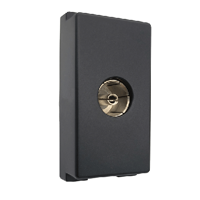 LECCE TV socket anthracite