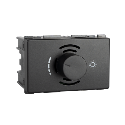 LECCE LED dimmer 200VA 3 modules anthracite