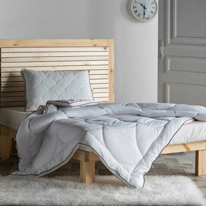 Single quilt king size CLIMATE 180x235cm white