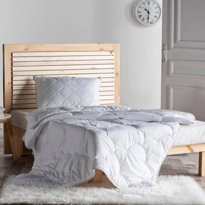 Single quilt COMFYLINE 155x215cm white